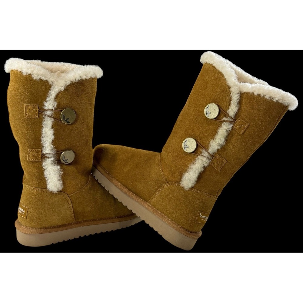 Koolaburra by UGG Women's Kinslei Tall Chestnut Brown Boots Size 6